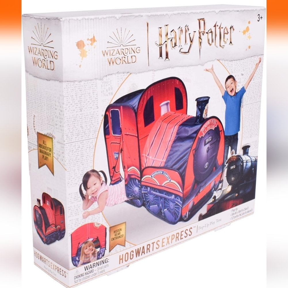 Harry Potter Play Tent Popup Hogwarts Express - NEW in Box!!! Discount Shipping